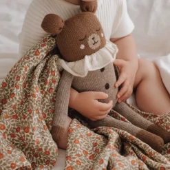 Swaddle-Decke aus Musselin | Quittenbaum