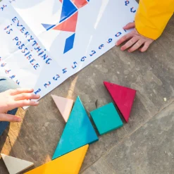 Tangram Formenspiel aus FSC®-zertifiziertem Holz