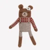 Teddy aus Baby-Alpakawolle | Kariertes Hemd