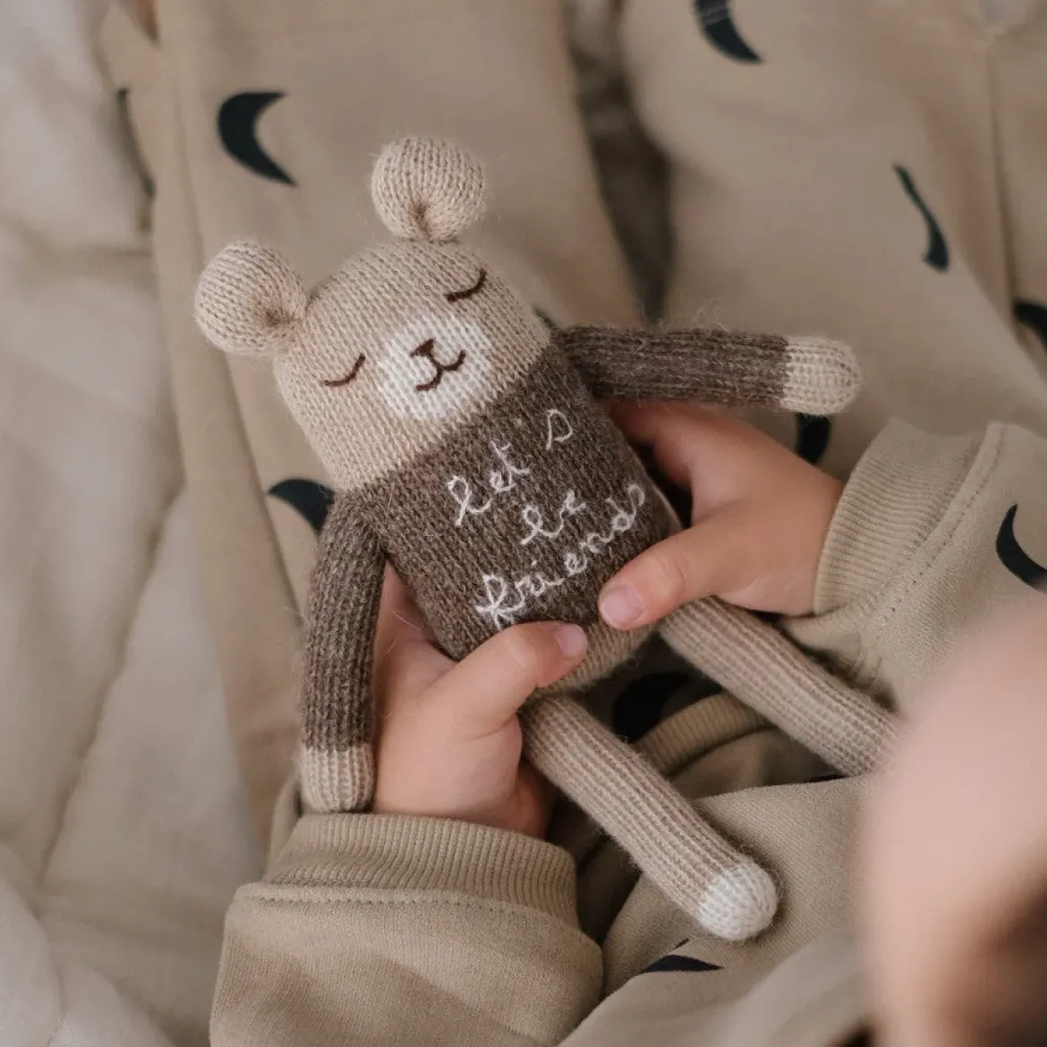 Teddy aus Baby-Alpakawolle | Let's be Friends