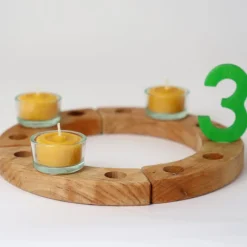 Teelichthalter aus Glas | 5 Stück