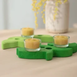 Teelichthalter aus Glas | 5 Stück