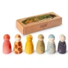 The Animal Crew | 6 Holzfiguren Tiere