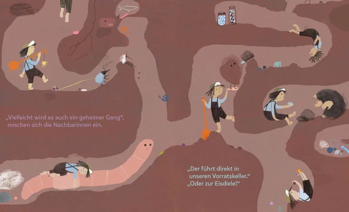 Tomke gräbt