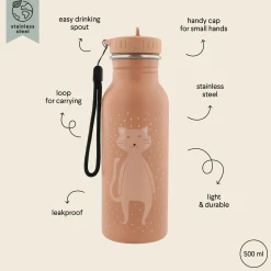 Trinkflasche Mrs. Cat | 500 ml