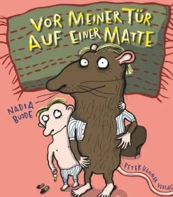Vor meiner Tür auf einer Matte