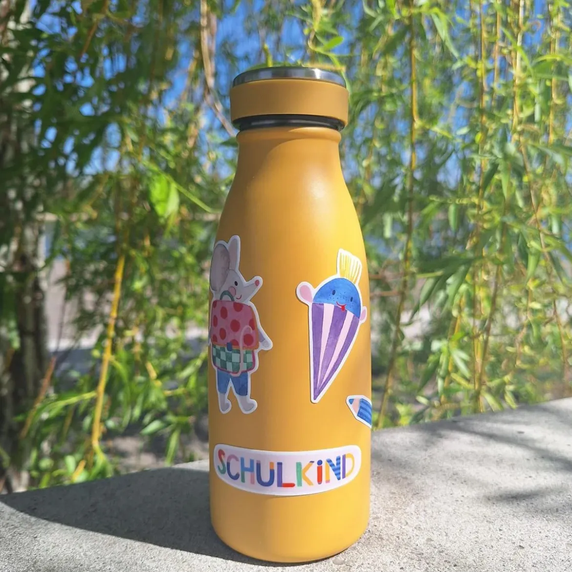 Wasserfeste Kindersticker | Schulkind