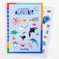Wasserfeste Kindersticker | Wildes Meer