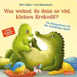 Was weinst du denn so viel, kleines Krokodil?