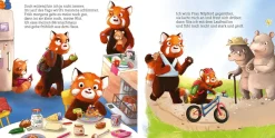 Was wütest du so sehr, kleiner Pandabär?
