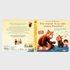 Was wütest du so sehr, kleiner Pandabär?