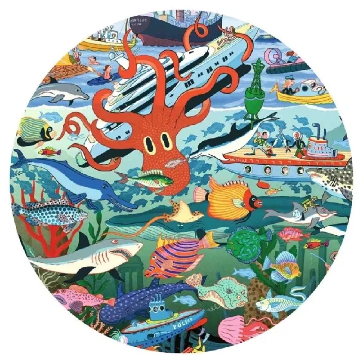 Wimmelpuzzle Das Meer | 200 Teile