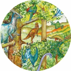 Wimmelpuzzle Dinosaurier | 100 Teile
