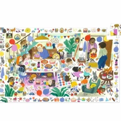 Wimmelpuzzle Geburtstag | 54 Teile